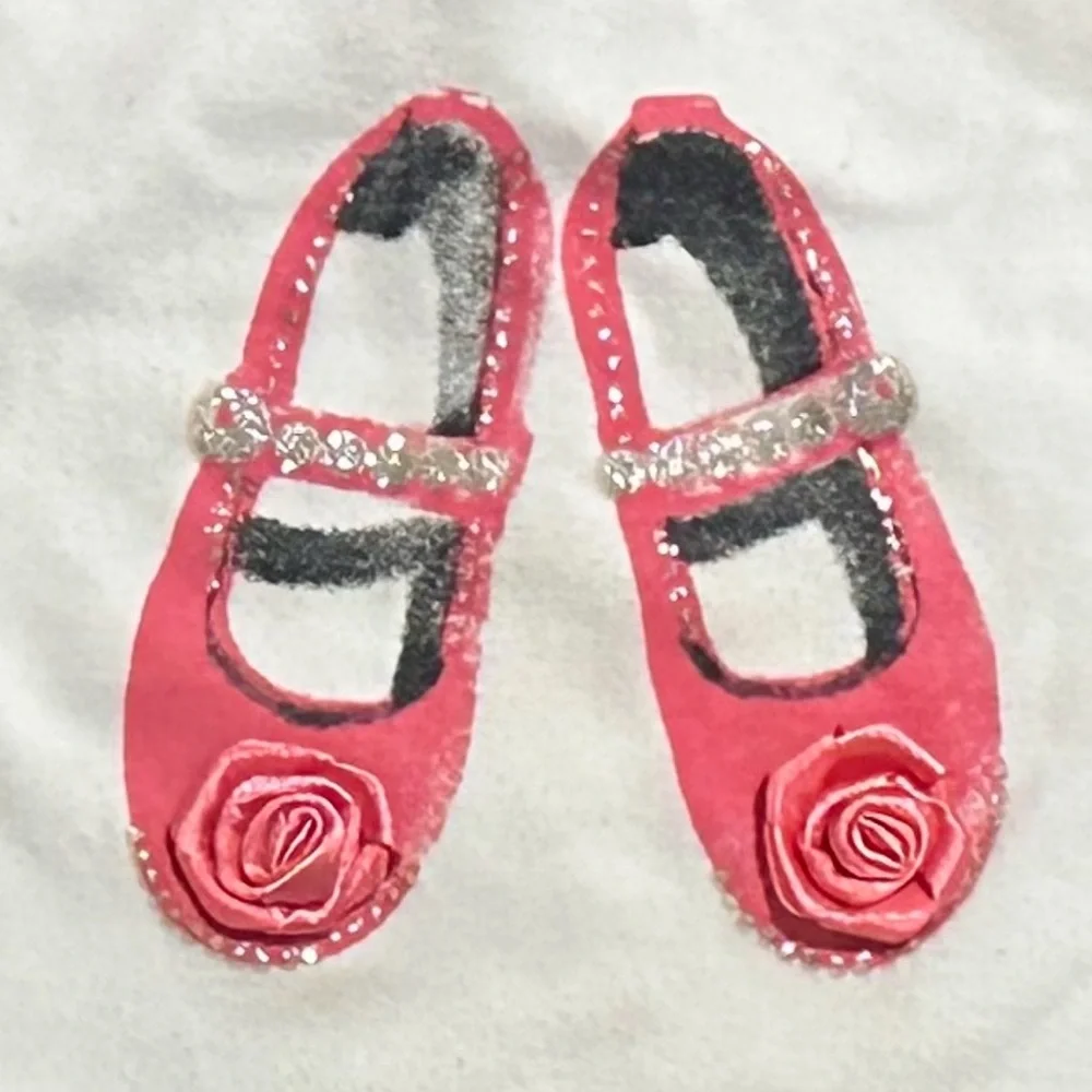 Baby & Toddler Girl Size 18 Months 2-Piece Ballet Shoe Tank Top & Leggings Set - Picture 2 of 4